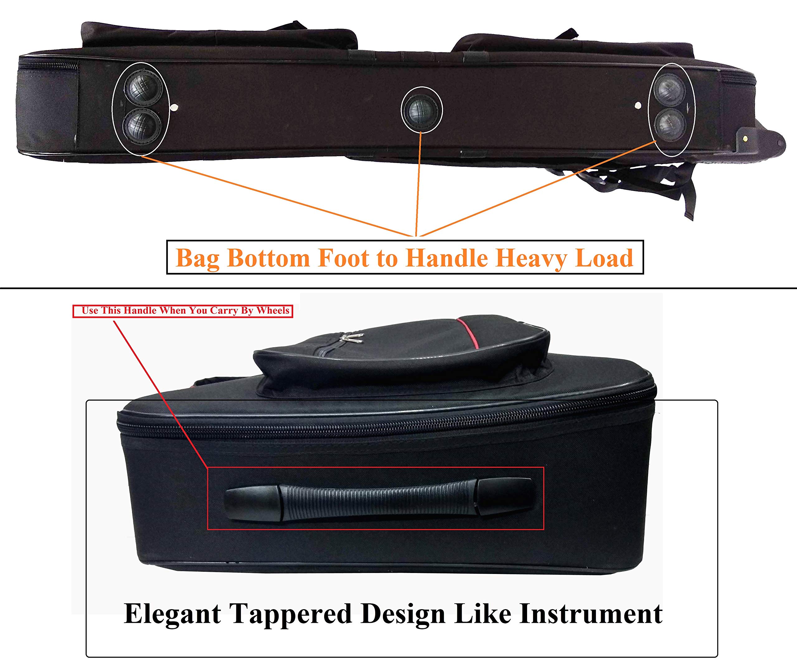 Malav Korg KRONOS-2 & KRONOS-X 61 Key Synthesizer Case Bag (Flight